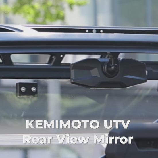 Kemimoto UTV Rear View Mirror 360° Adjustable Polaris