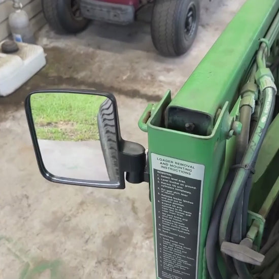 Kemimoto Magnetic Side Mirrors for Tractors, UTV, ATV – 1 Pair