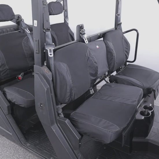 Kemimoto UTV Wingback Seat Cover Set Polaris Ranger XP 1000