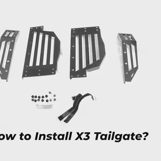 Rear Cargo Tailgate for Can‑Am Maverick X3 / X3 MAX