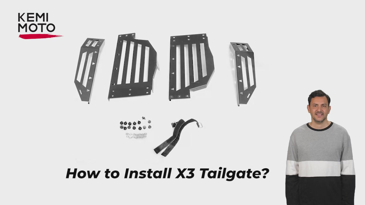 Rear Cargo Tailgate for Can‑Am Maverick X3 / X3 MAX