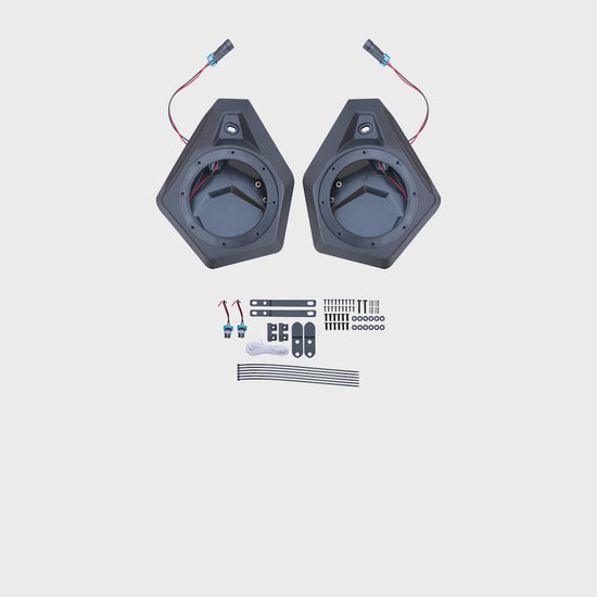 Kemimoto Roof Speaker Pods for Can‑Am Commander Maverick Trail Sport