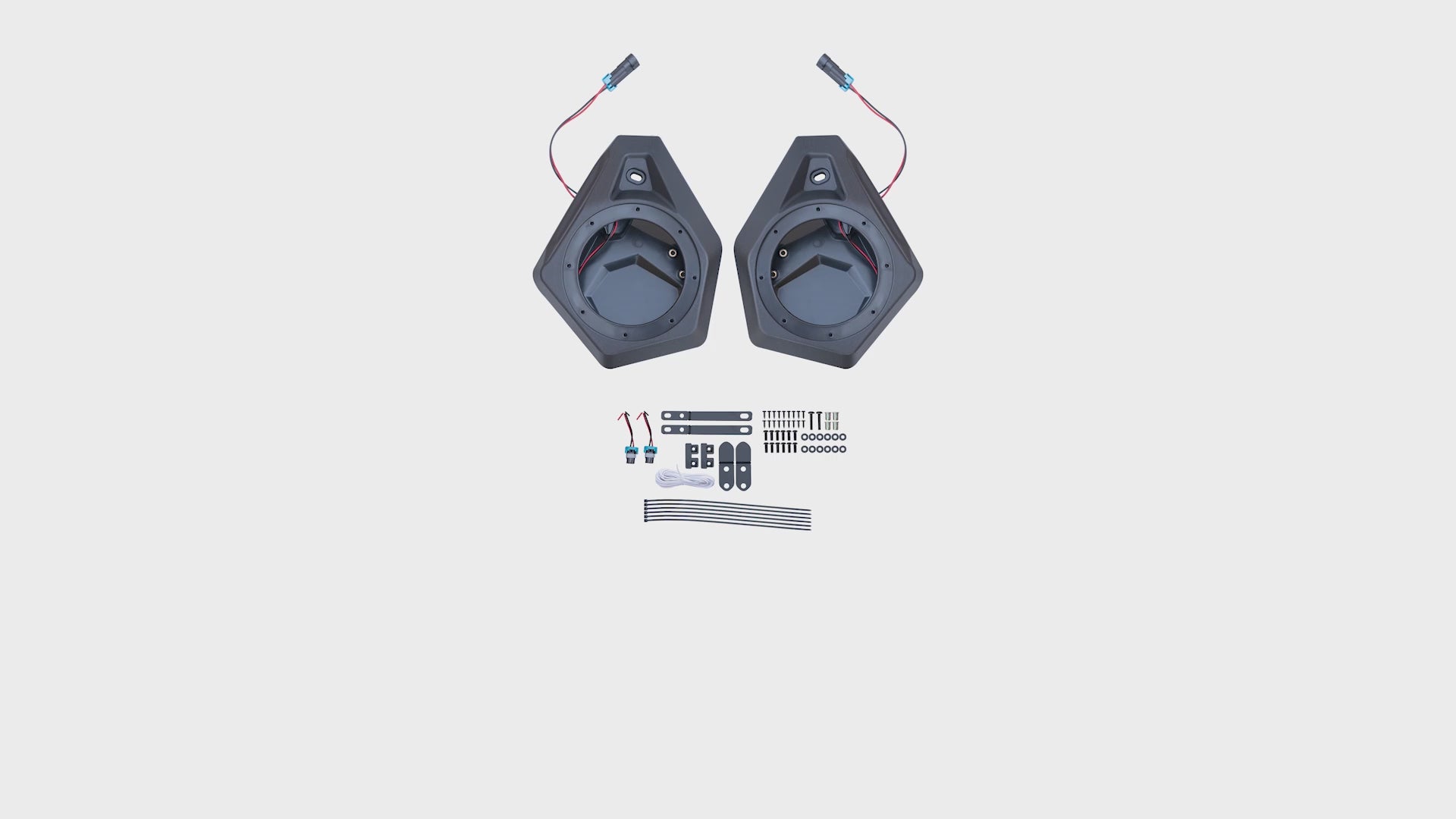 Kemimoto Roof Speaker Pods for Can‑Am Commander Maverick Trail Sport