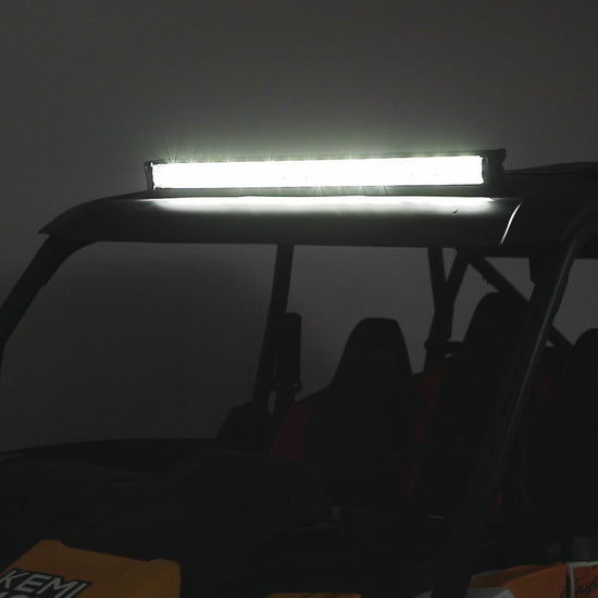 Universal 31" LED Light Bar with White DRL