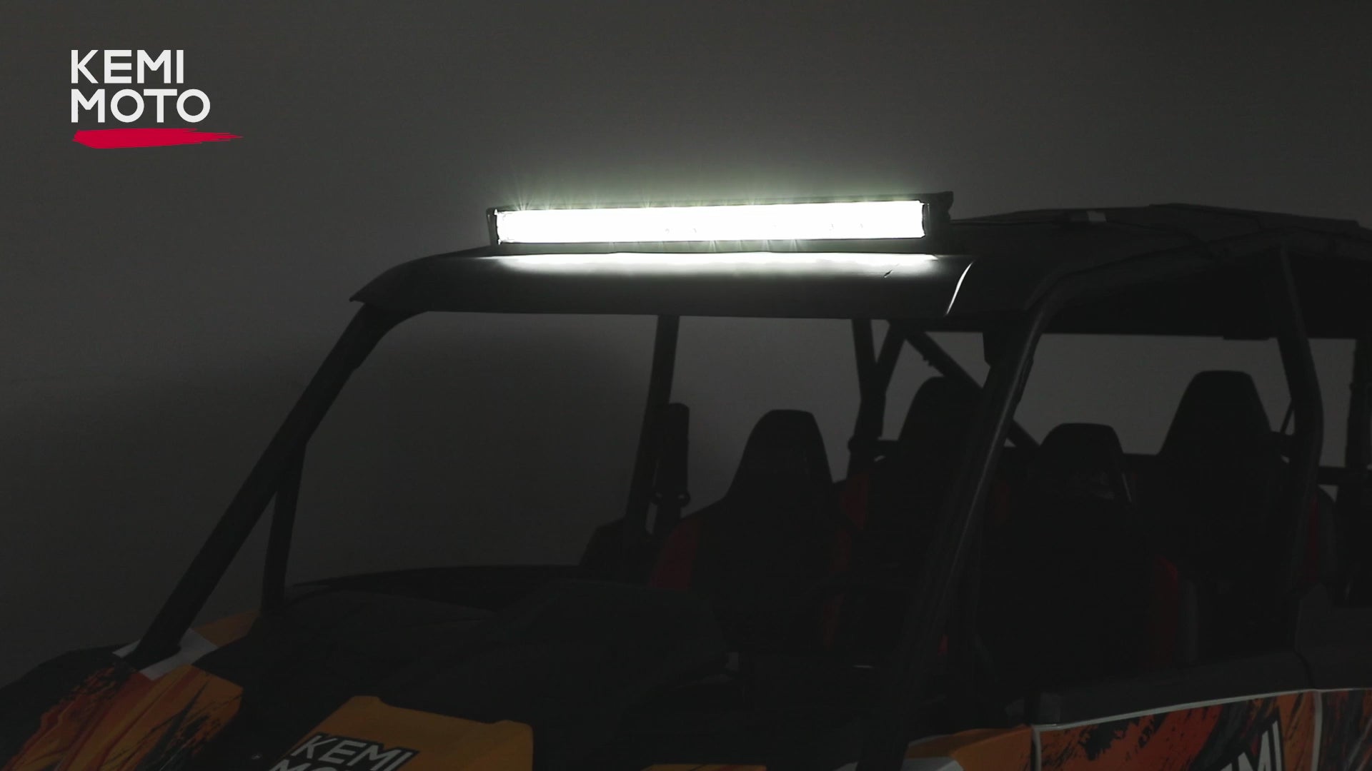 Universal 31" LED Light Bar with White DRL
