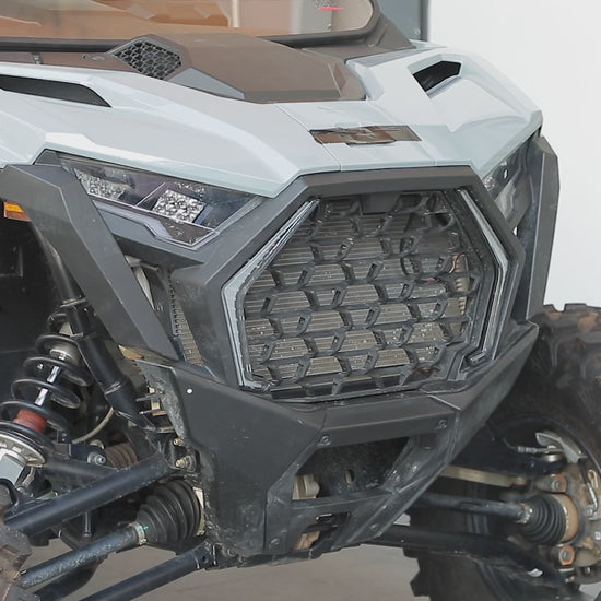Kemimoto LED Grille Fang Lights for Polaris RZR Pro XP/Pro R/S 2025 Waterproof
