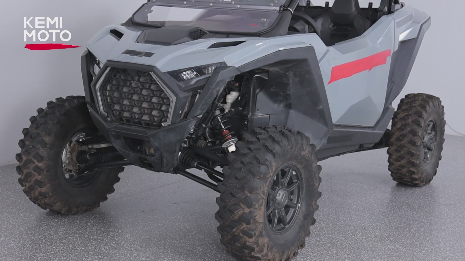 Kemimoto 3-IN-1 Flip Windshield for 2025-2026 Polaris RZR PRO