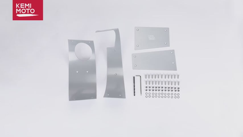 Kemimoto Stainless Steel Belt Guard for Can‑Am Maverick X3