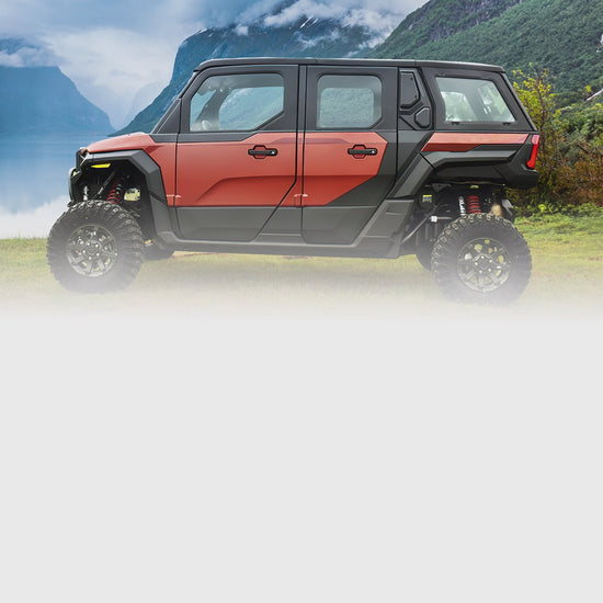 Kemimoto FrontRear TPE Floor Mat Polaris Xpedition XP Black