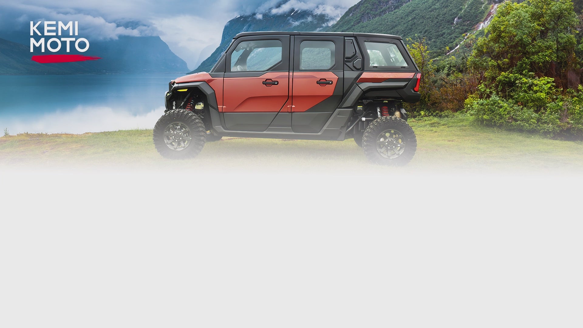 Kemimoto FrontRear TPE Floor Mat Polaris Xpedition XP Black