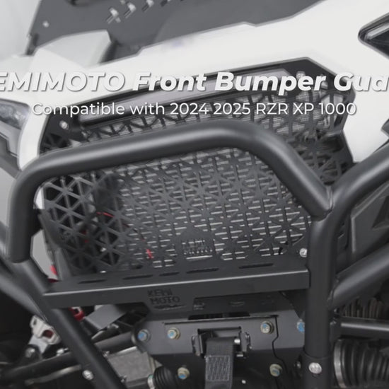 Kemimoto Steel Front Bumper for Polaris RZR XP 1000 2024