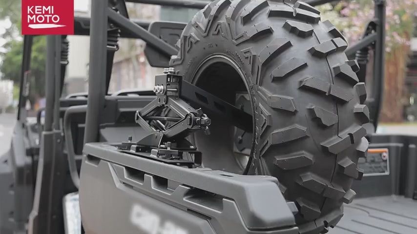 Kemimoto Spare Tire Holder for Can‑Am Defender UTV