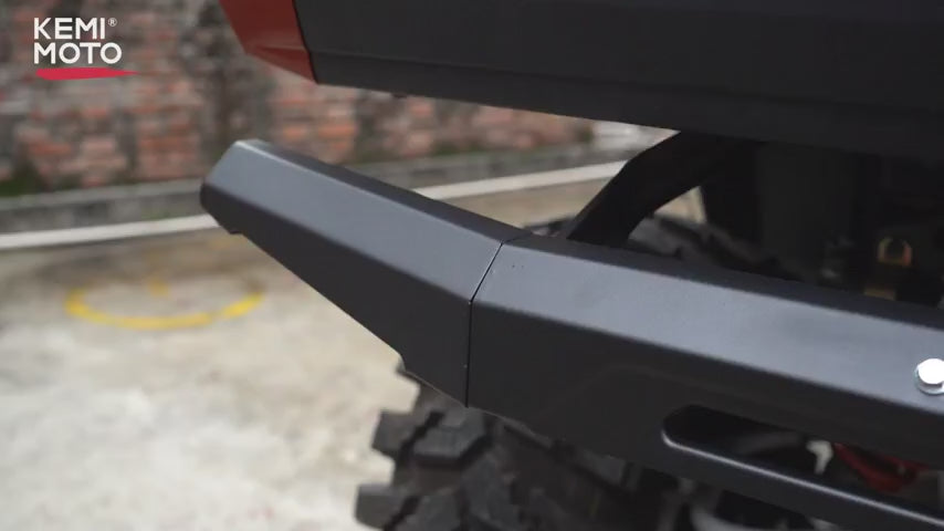 Kemimoto Rear Brushguard Bumper for Polaris Ranger XP 1000/CREW 2018‑2024