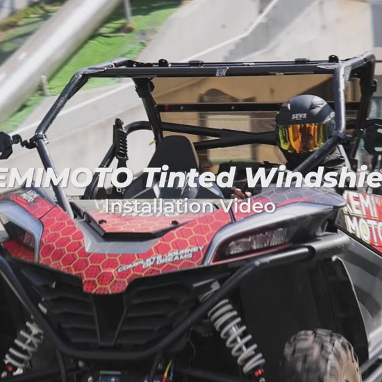 Tinted Rear Windshield Scratch Resistant for CFMOTO ZForce 950