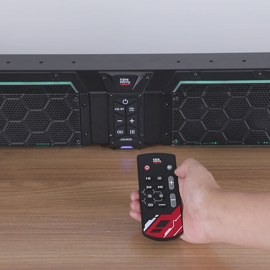Kemimoto Midnight 80 Gen2 Soundbar 680W IP66 Waterproof Metal