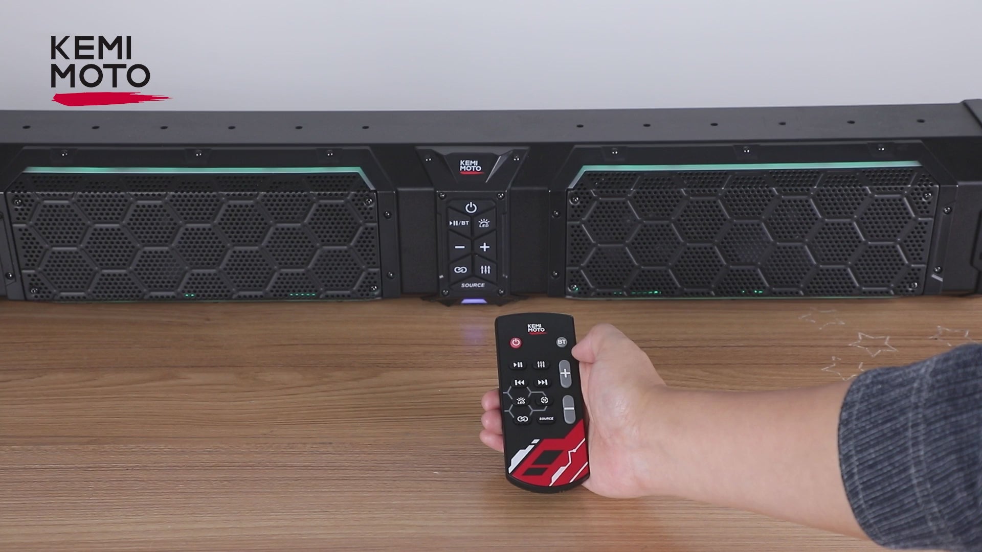 Kemimoto Midnight 80 Gen2 Soundbar 680W IP66 Waterproof Metal