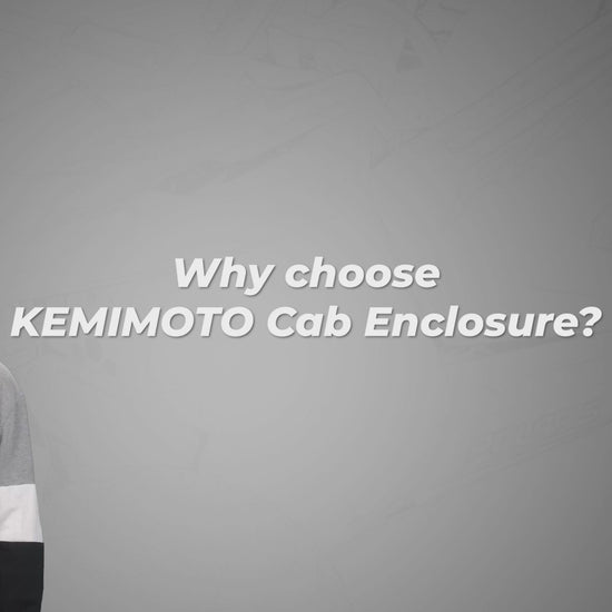 Kemimoto UTV Cab Enclosure for Polaris Ranger XP 1000 Crew