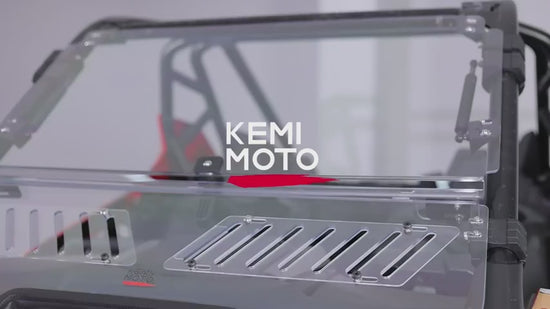 Kemimoto 3-in-1 Folding Half Windshield Polaris RZR PRO XP 2020-2024