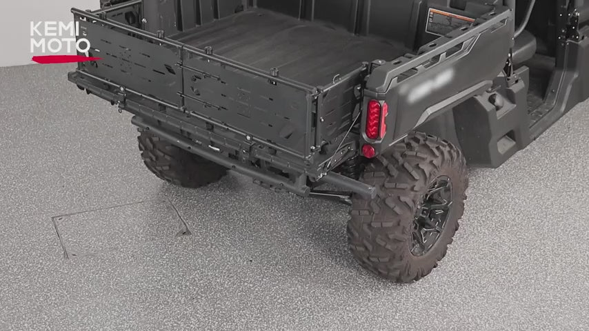 Kemimoto Heavy-Duty Bed Extender for Can-Am Defender UTV