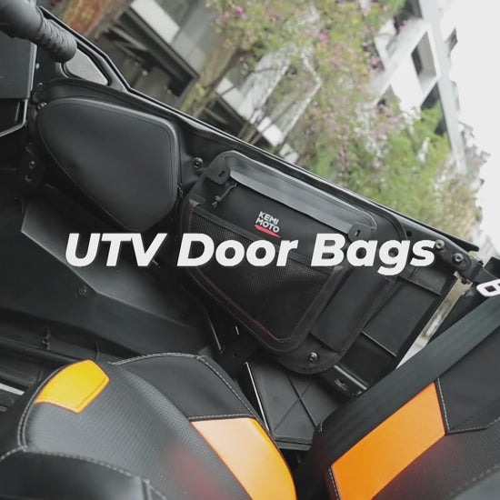 Kemimoto TPU Front Door Bags IPX6 for Polaris RZR