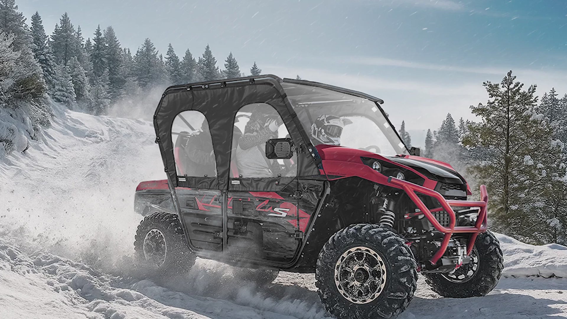 Kemimoto Soft Upper Doors for Kawasaki Teryx 4