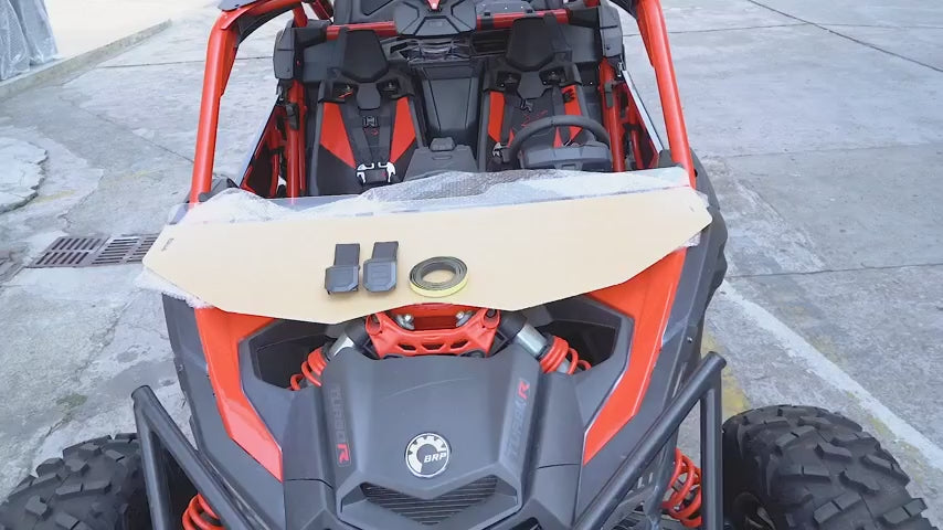 Kemimoto Front Half Windshield for Can‑Am Maverick X3