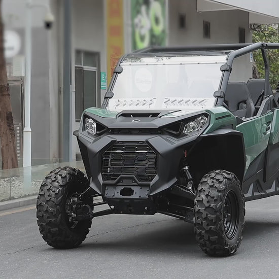 Kemimoto Vented Full Windshield For Can‑Am Maverick Sport/Trail & Commander