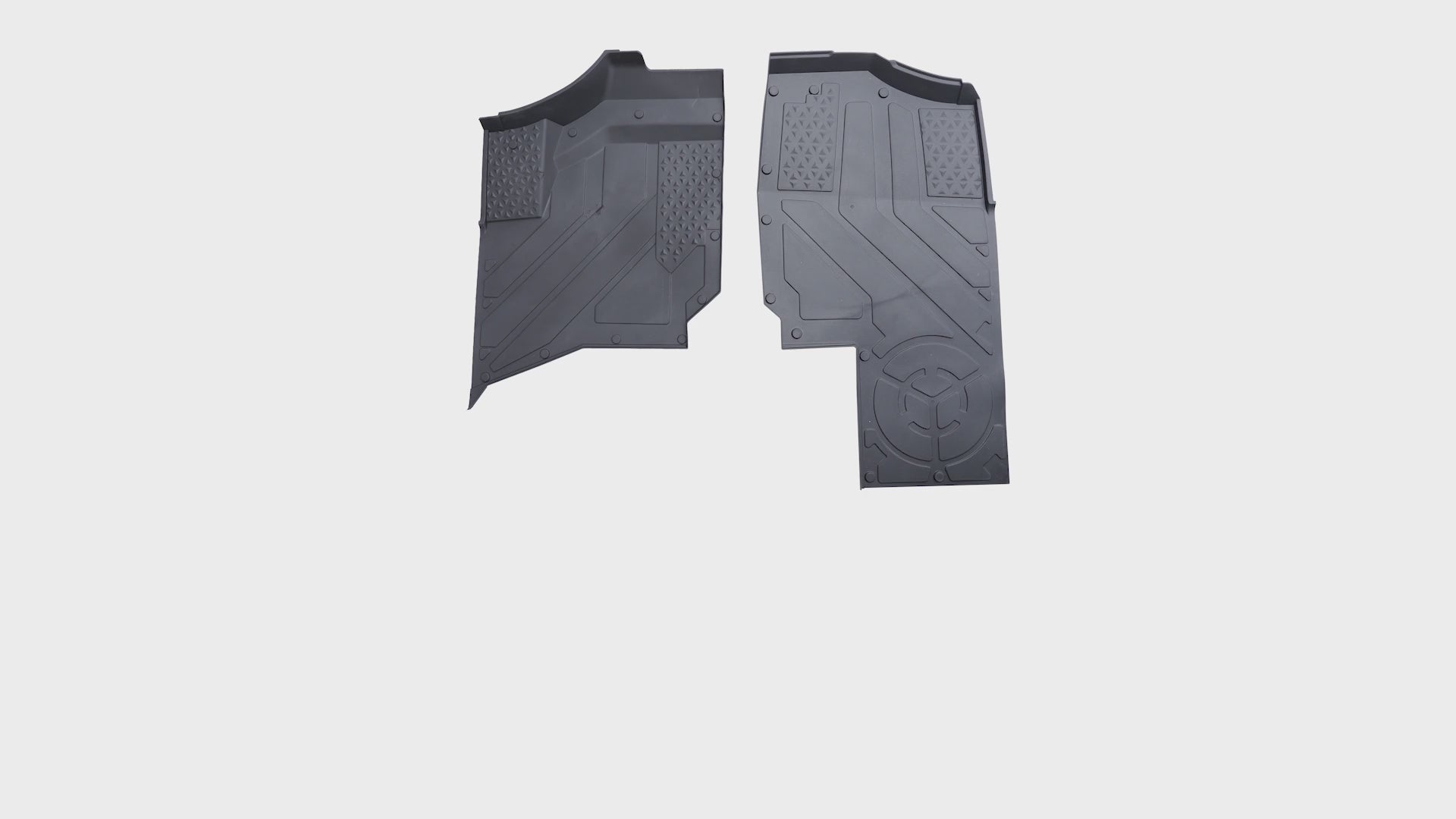 Kemimoto TPE Floor Mats for Polaris Ranger XD 1500 2024+