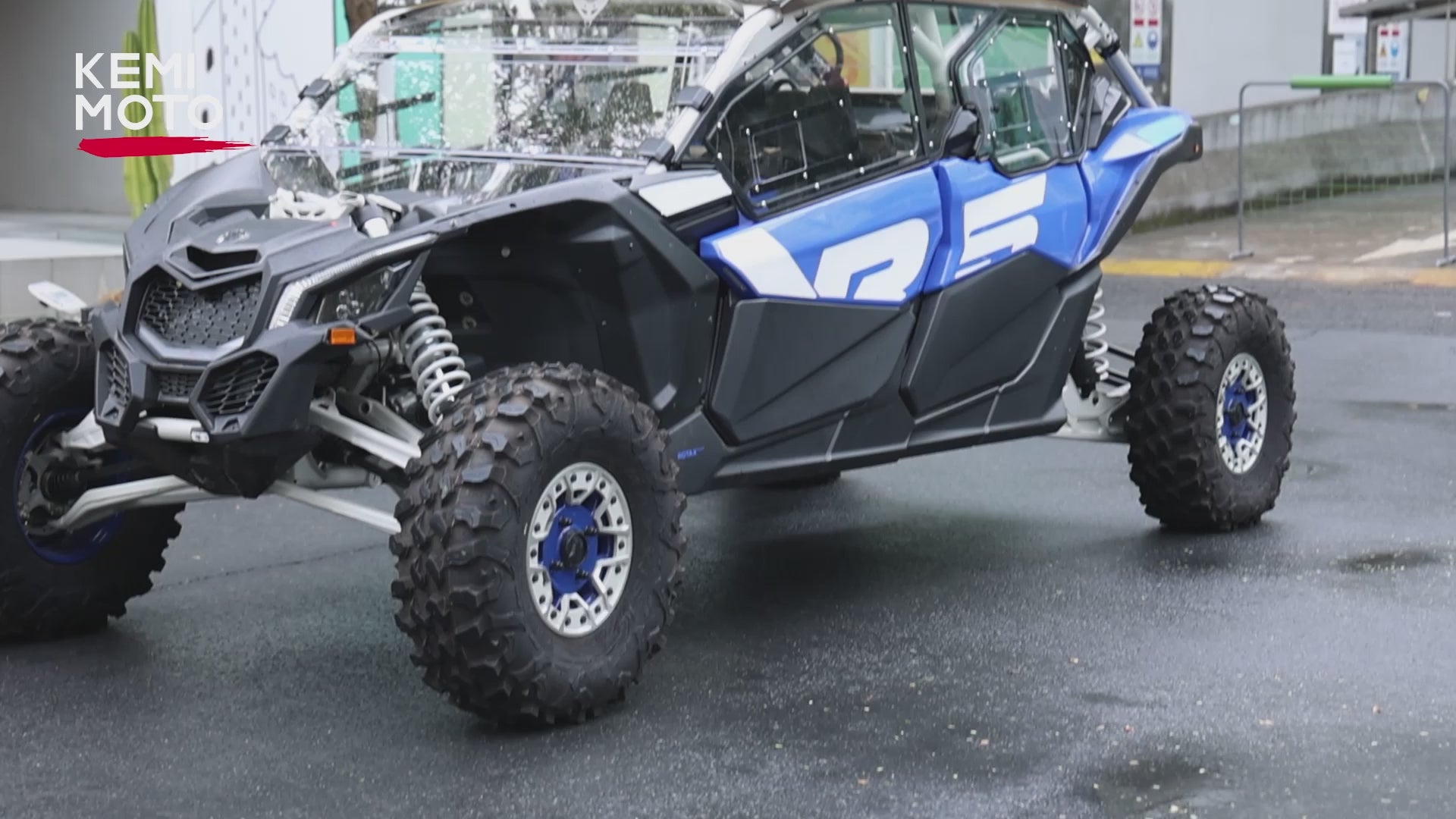 Kemimoto Ventilated Upper Doors for Can‑Am Maverick X3 MAX Black