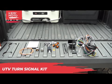 Kemimoto Universal Turn Signal Kit for UTV and ATV