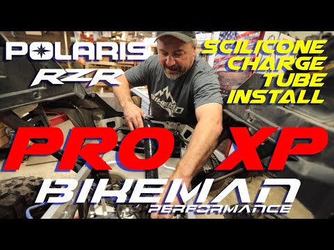 Bikeman Performance 2" High-Flow Silicone Charge Tube Polaris XP Turbo