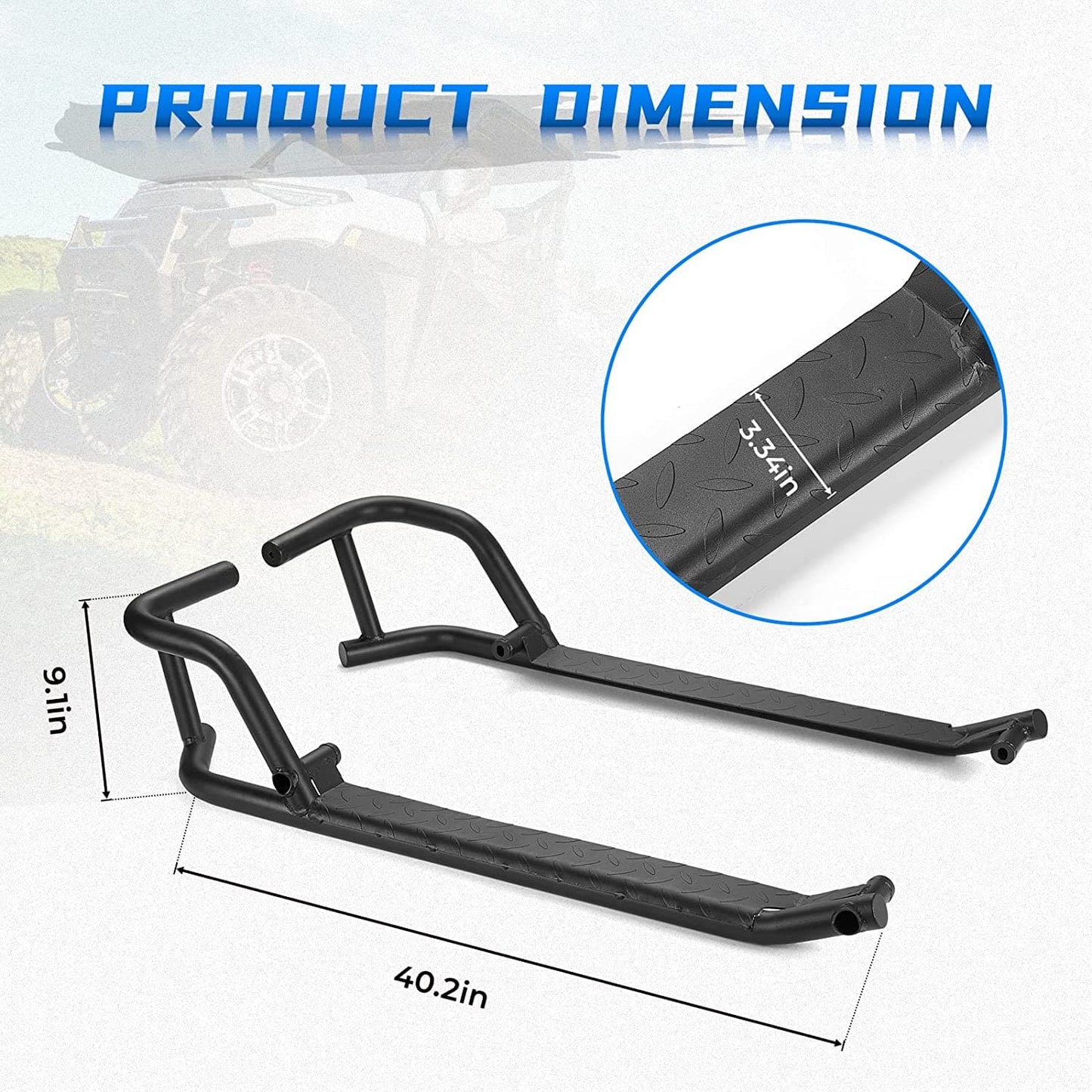 Nerf Bars for Ranger XP 1000 2018-2026