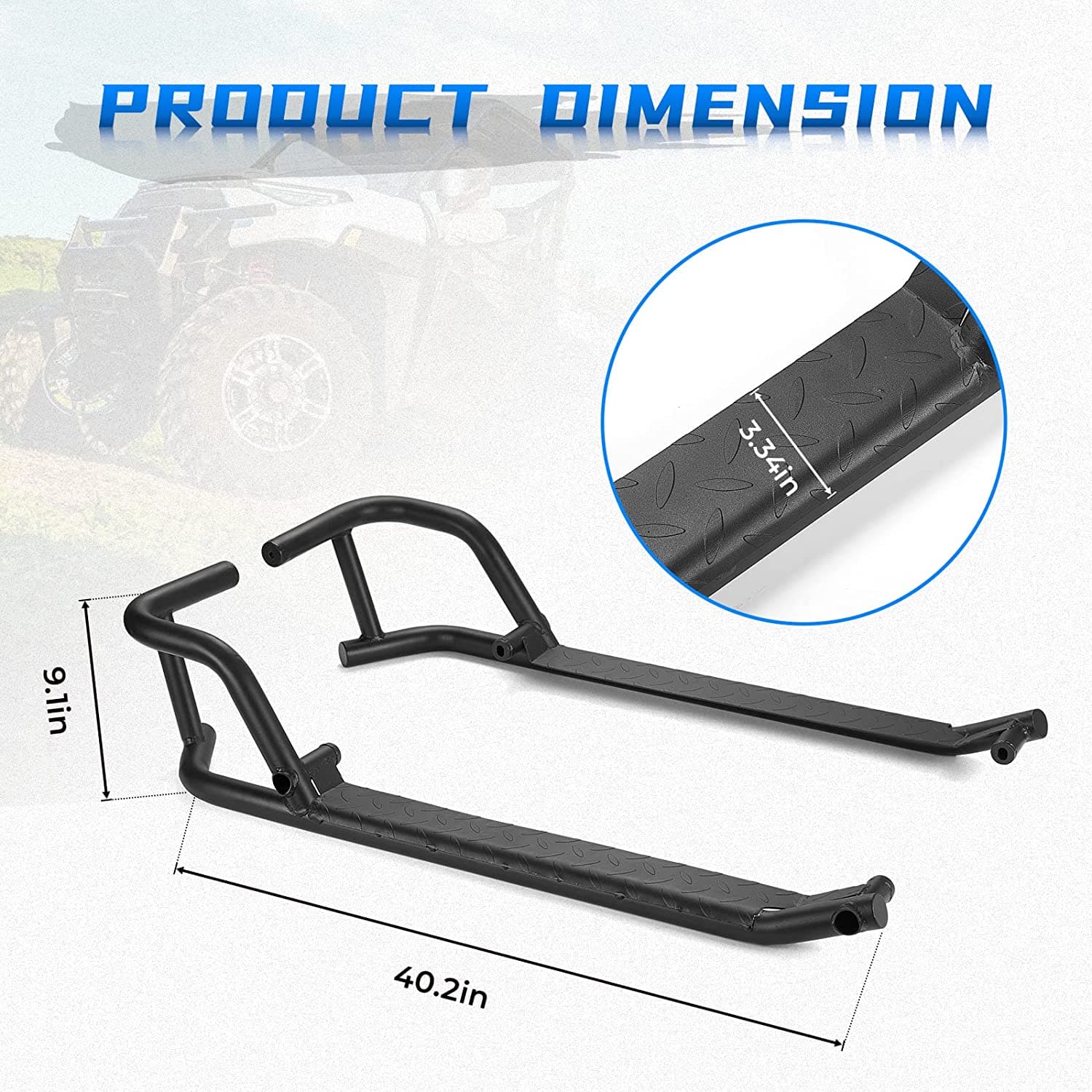 Nerf Bars for Ranger XP 1000 2018-2026