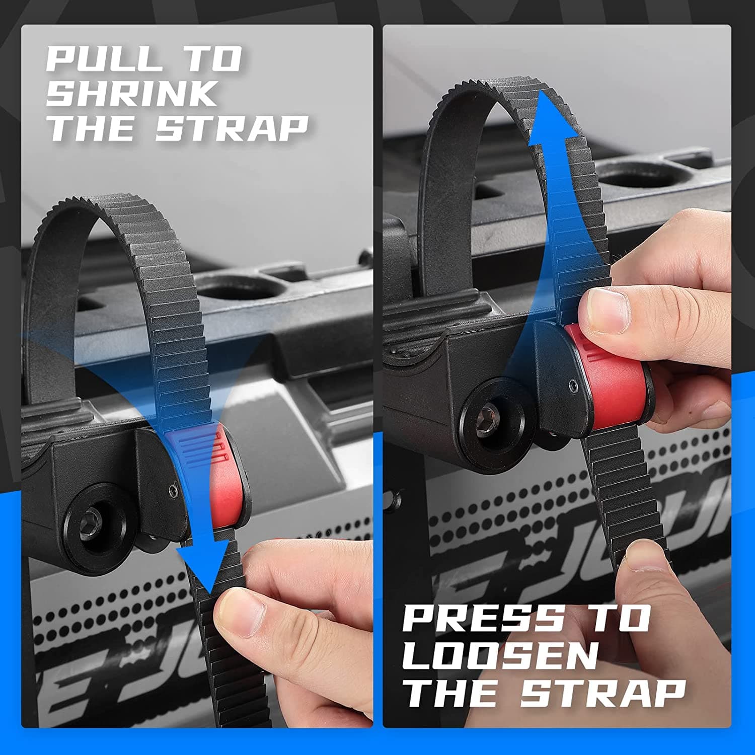 Kemimoto Tool Holder for Polaris Ranger Extra Tool Area