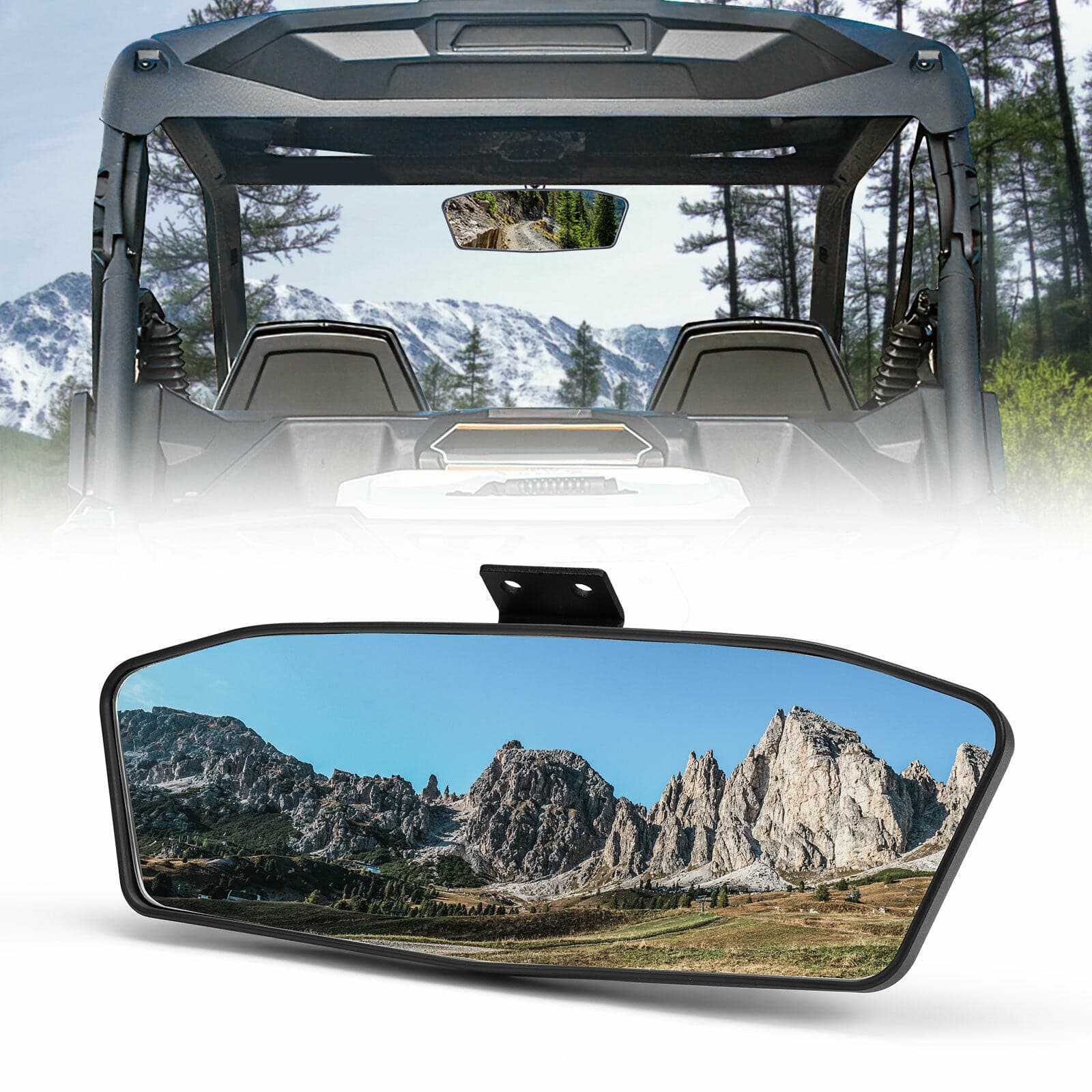Kemimoto Rear View Mirror for Can-Am Maverick Trail & Sport