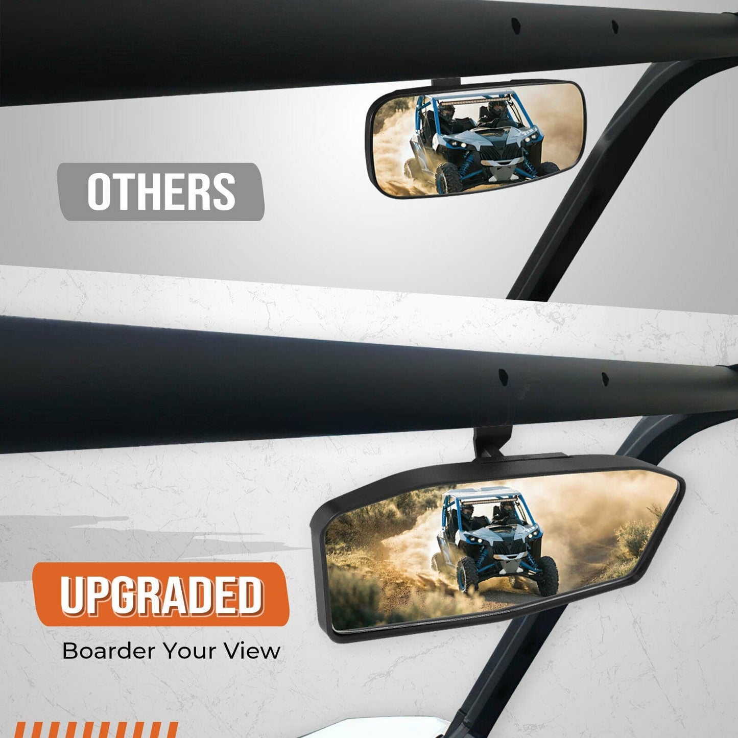 Kemimoto Rear View Mirror for Can-Am Maverick Trail & Sport