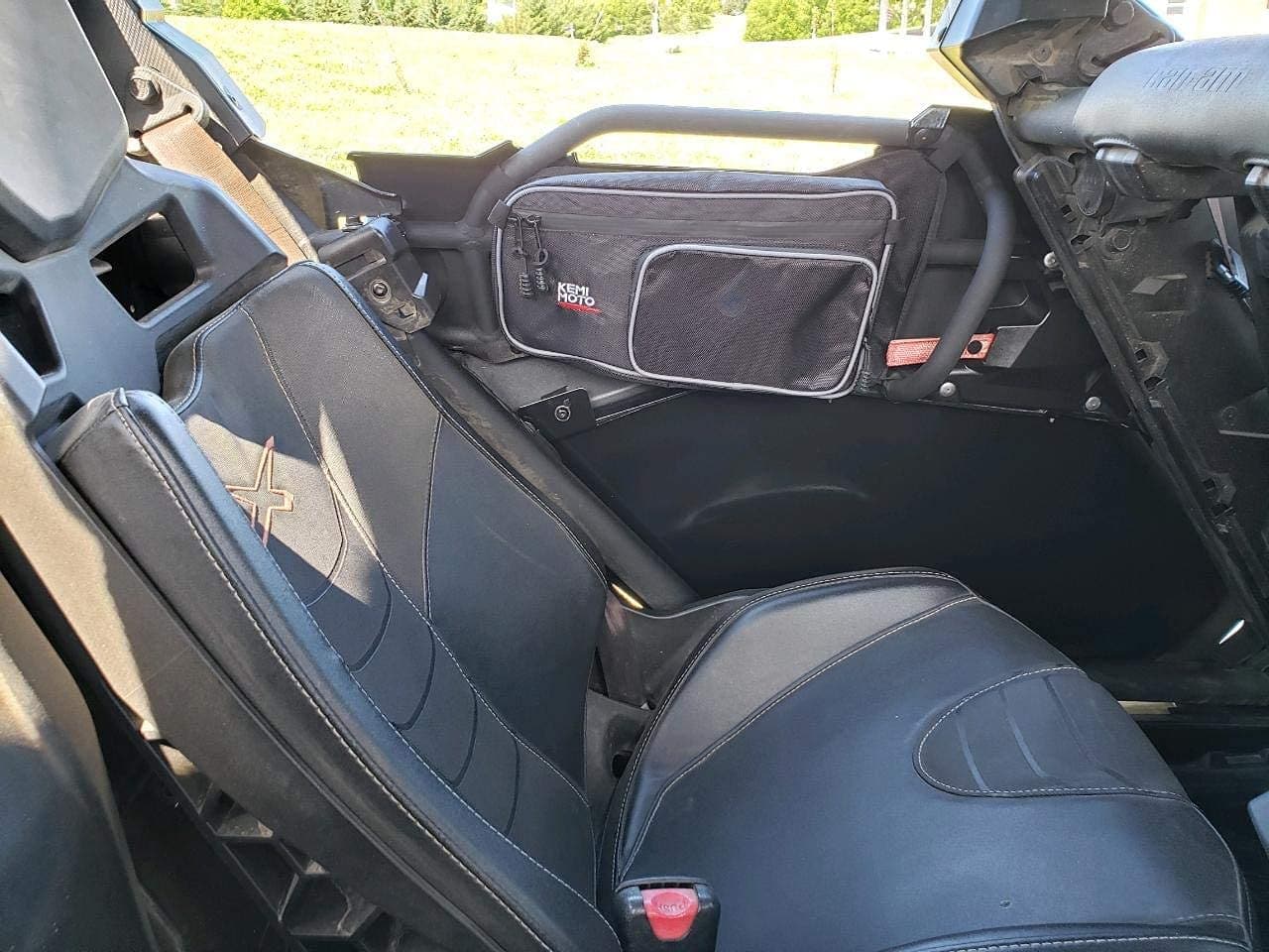 Kemimoto Rear Door Storage Bag for Can‑Am Maverick X3 MAX