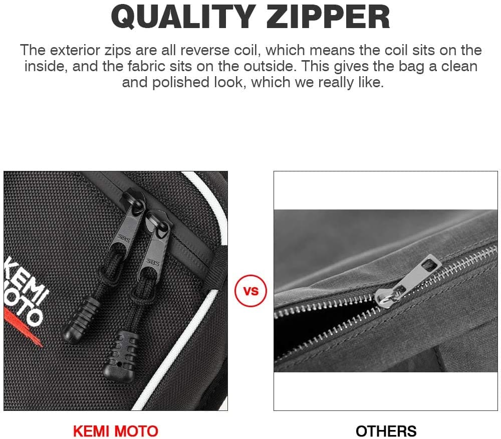 Kemimoto Rear Door Storage Bag for Can‑Am Maverick X3 MAX