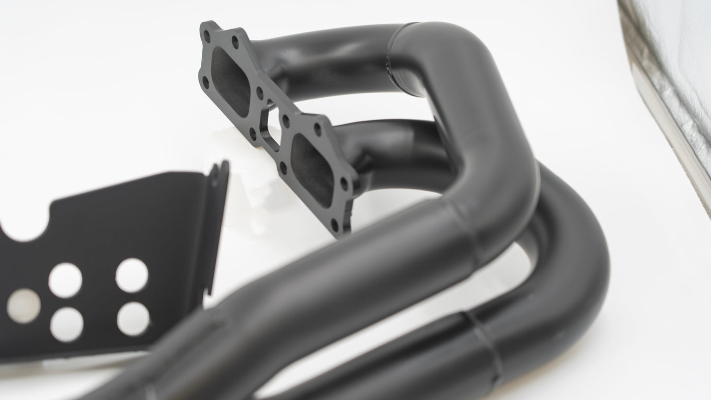 Bikeman Performance RS1 XP1000 Race Exhaust Black Ceramic Coated
