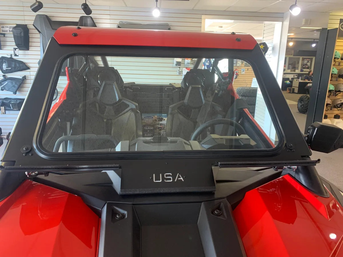 Polaris Pro Windshield 2020-2024 – Dual Flap Ventilated Glass