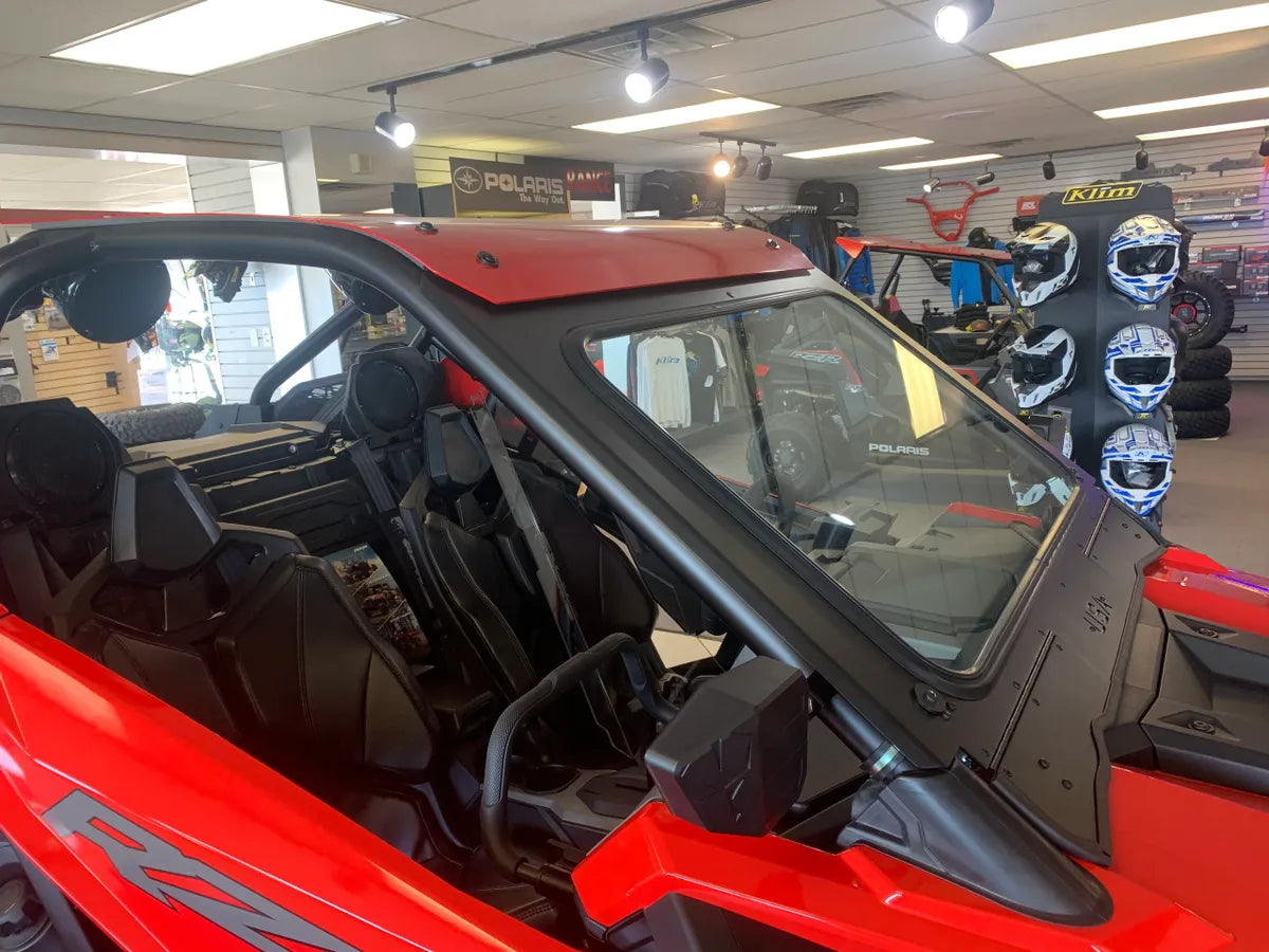 Polaris Pro Windshield 2020-2024 – Dual Flap Ventilated Glass