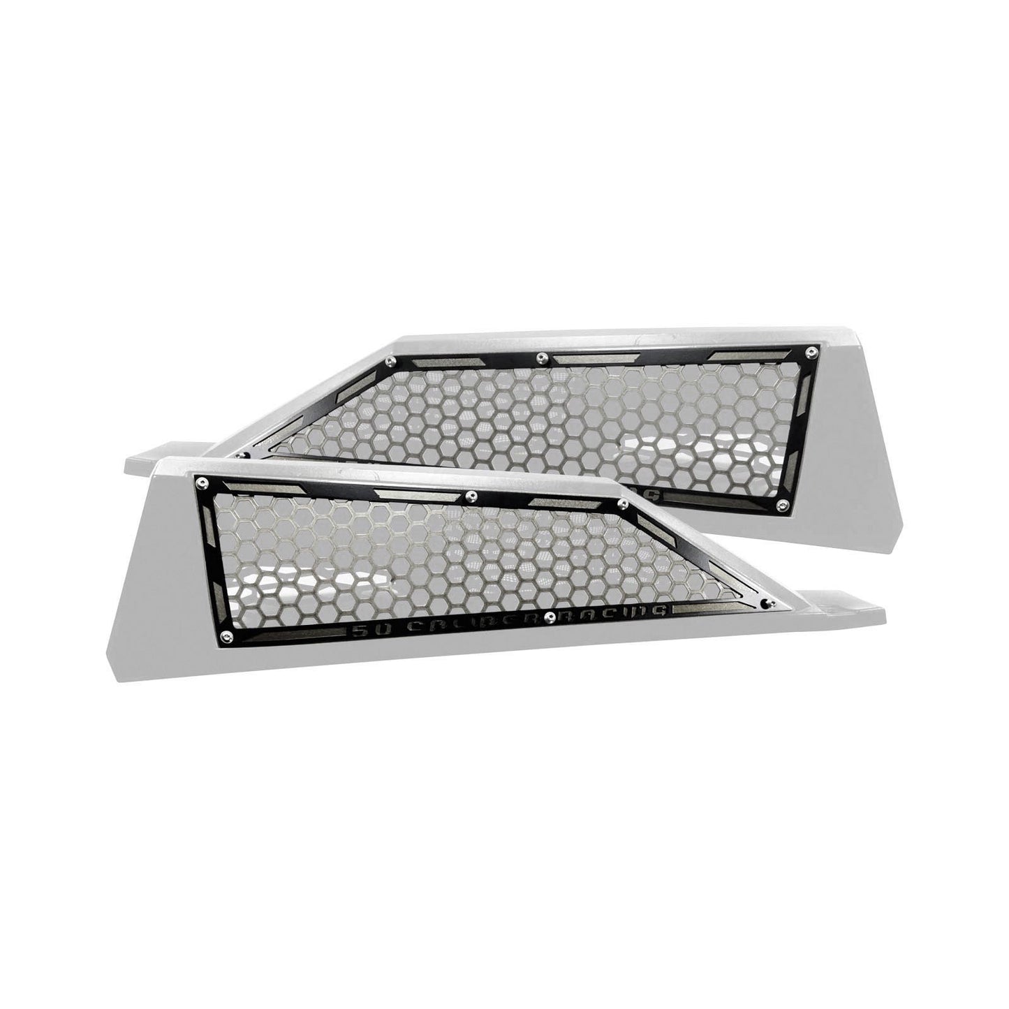 RZR XP Turbo Laser Cut Steel Side Intake Grilles