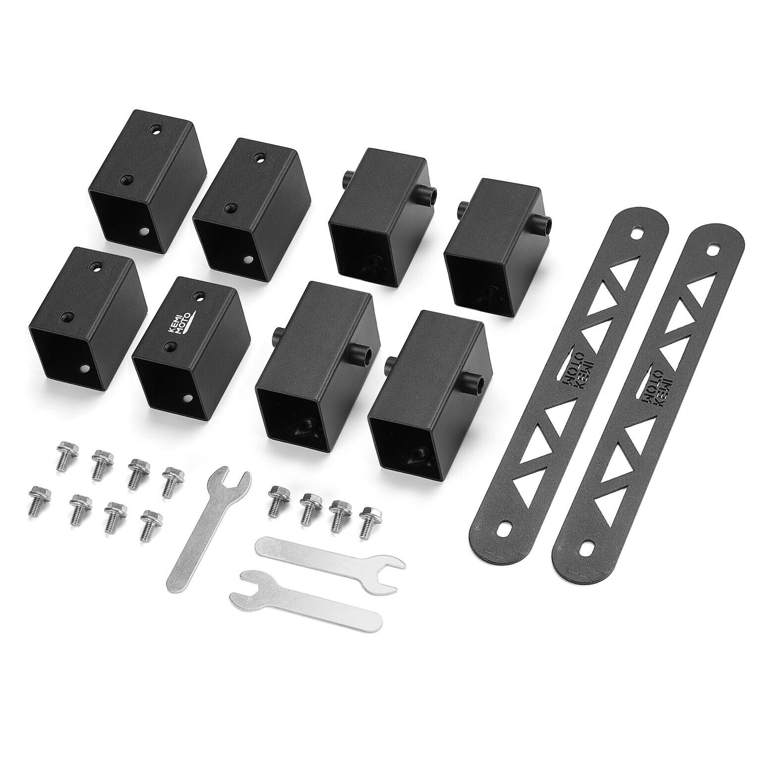 Kemimoto 8PCS Seat Riser 2'' Lift Kit for Polaris RZR
