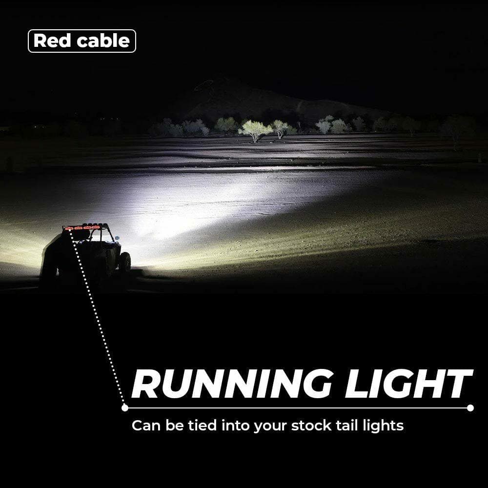 KEMIMOTO Universal Roll Bar Tail Light IP65 Waterproof