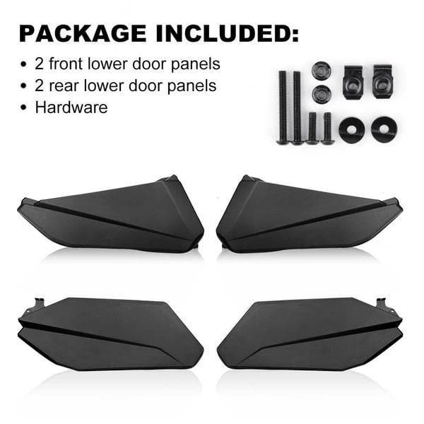 Kemimoto Lower Door Panels Kit for Can‑Am Maverick X3 Max