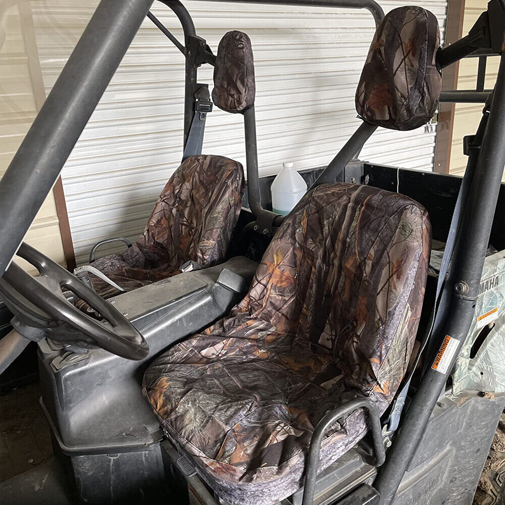 Kemimoto Heavy Duty Camo Seat Cover for Yamaha Rhino