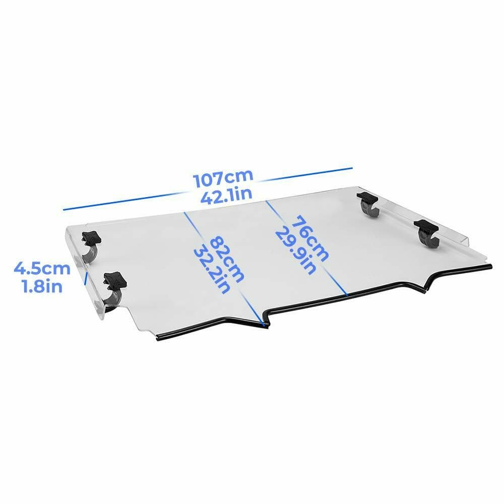 Kemimoto Scratch Resistant Full Windshield for 2020+ Polaris RZR PRO