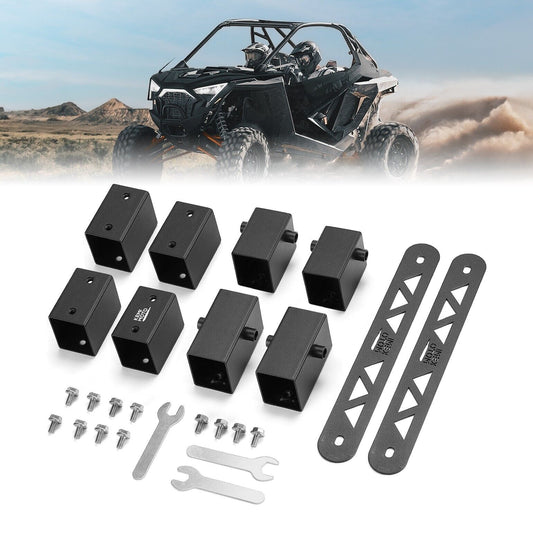 Kemimoto Seat Risers 2'' Lift Kit Polaris RZR PRO XP