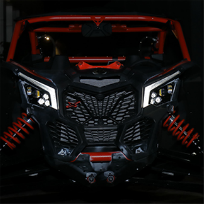 Kemimoto Front Signature Light Assembly for Can‑Am Maverick X3/XDS/XRS