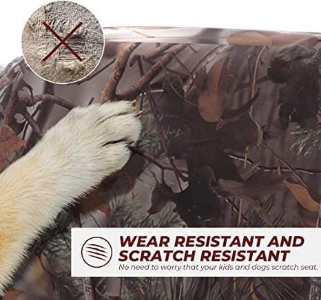Kemimoto Camo Front Seat Cover for Honda Pioneer 1000 2016‑2025